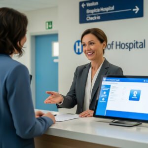 FRONT OFFICE MANAGEMENT IN HOSPITAL